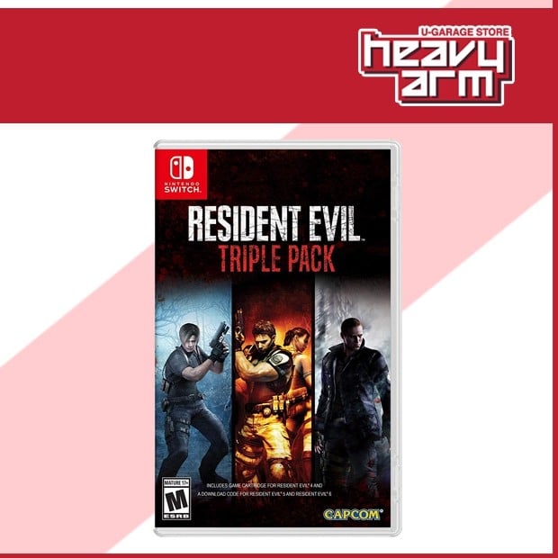 Switch Resident Evil Triple Pack (English/Chinese) * 惡靈古堡 三重包 *