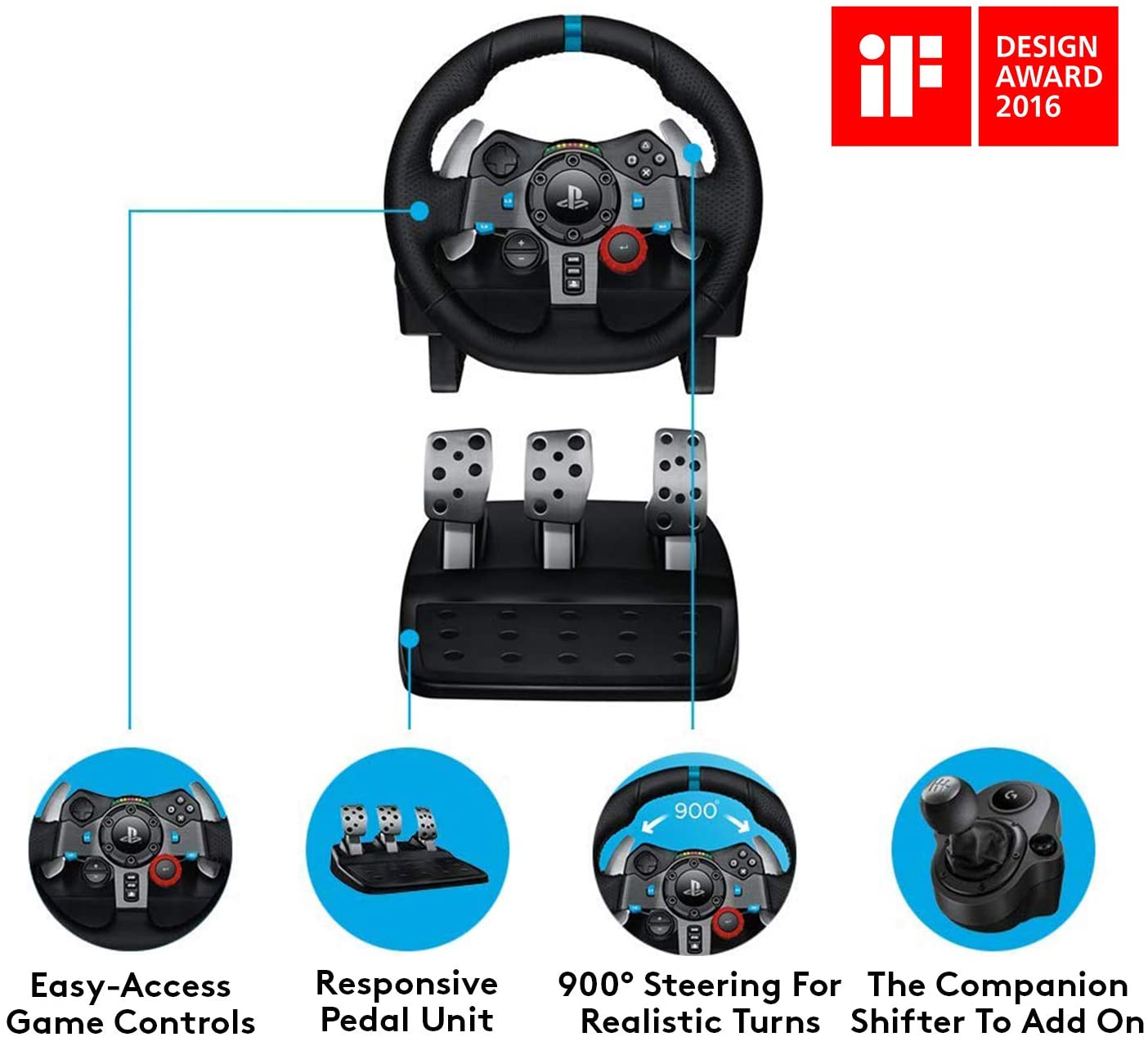 Logitech G29 Driving Force Racing Wheel  Shifter (PS5/PS4/PC) 24 Months  Warranty – HeavyArm Store