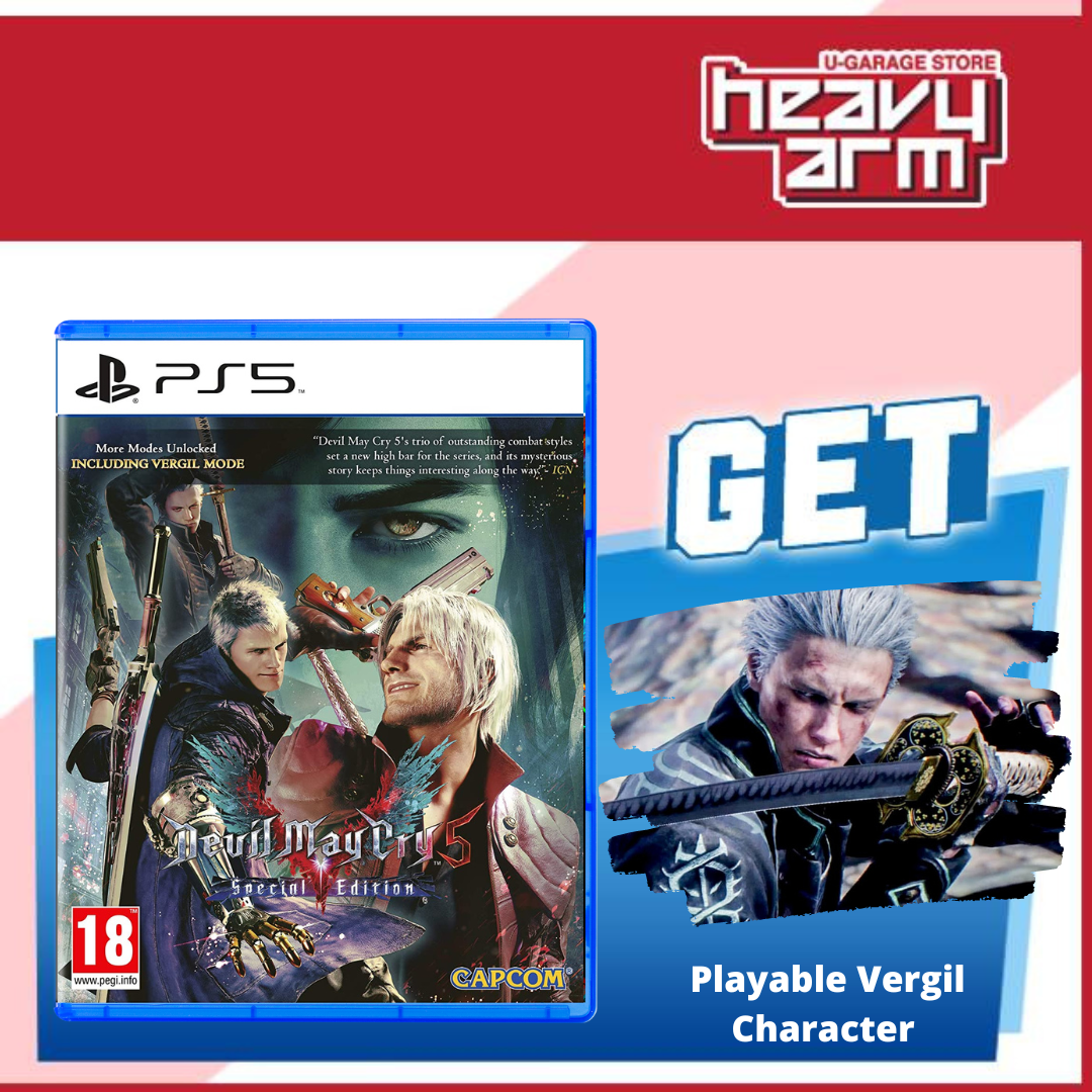 Devil May Cry 5 Special Edition (Multi Language) SSS pack S size e--Capcom Limited  Edition For PS5