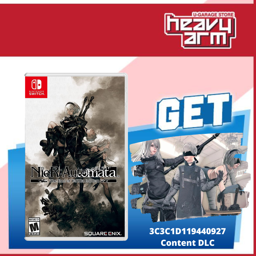 Happy to report that Nier Switch edition comes with alternative cover :  r/NSCollectors