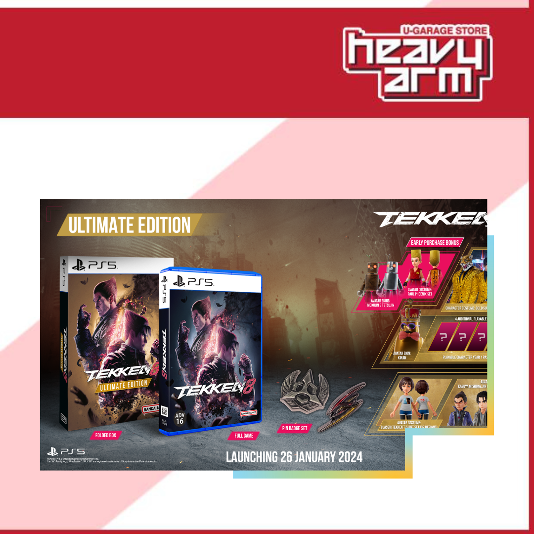 PS5 Tekken 8 Ultimate Edition (English) – HeavyArm Store