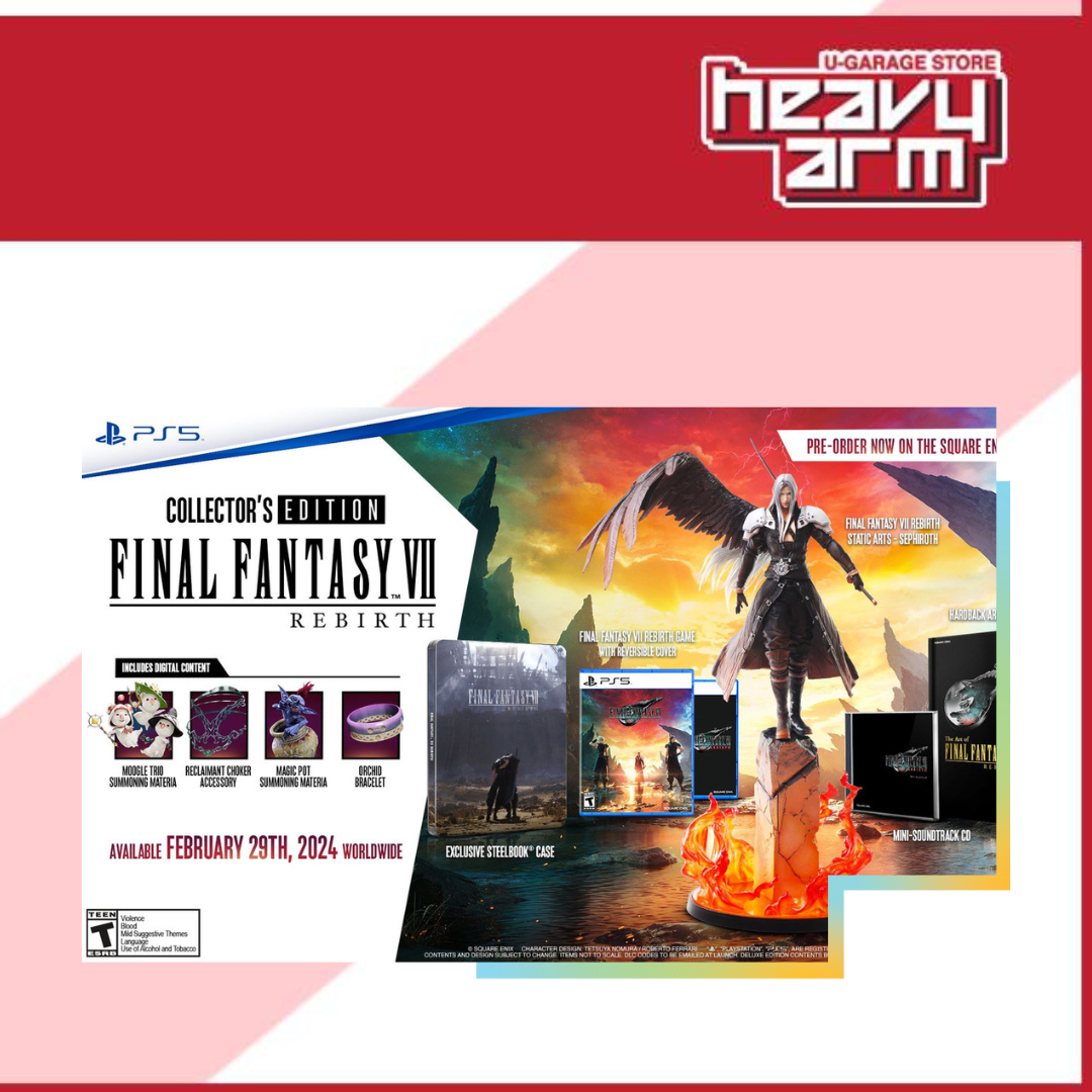 Final Fantasy 7 Rebirth - Deluxe Steelbook Edition [PlayStation 5] • World  of Games